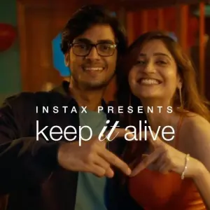 Mic-Drop Movement with Instax Valentine's Day